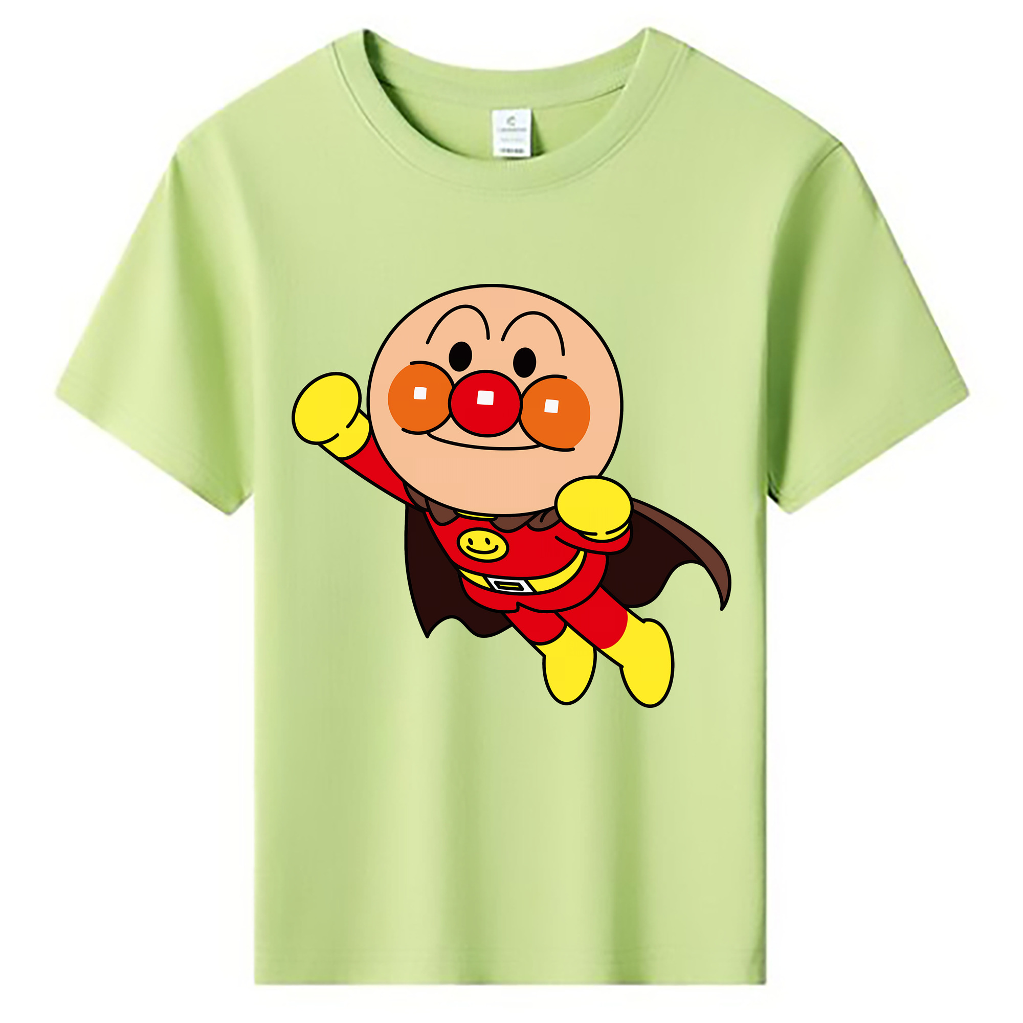 （画像用） アンパンマン Anpanman 綿100％キッズTシャツ（フロントプリント）